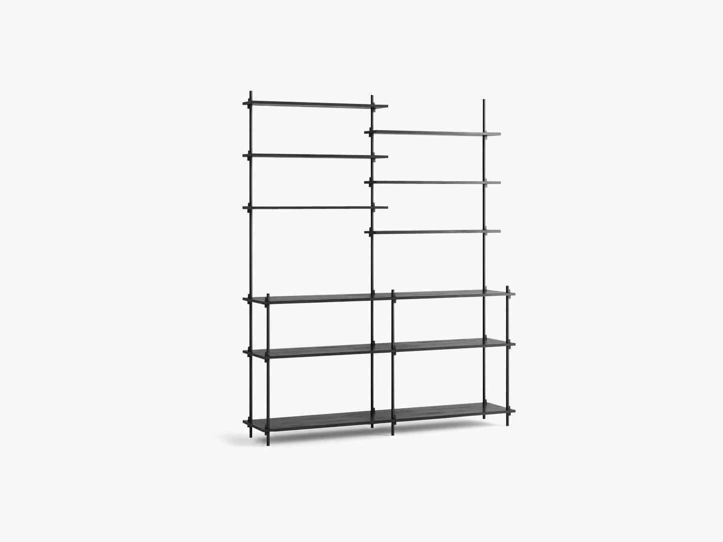 Shelving System – S2002D, Black
