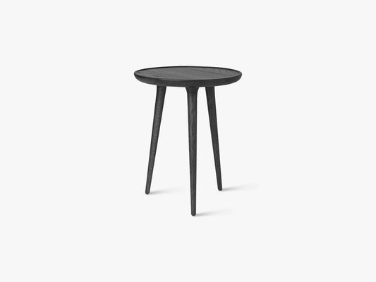 Accent Side Table, Black Stained Oak Medium