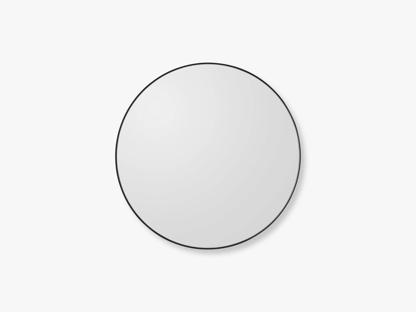 CIRCUM mirror, Clear/Black