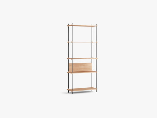 Shelving System – S2001A, Oak/Black