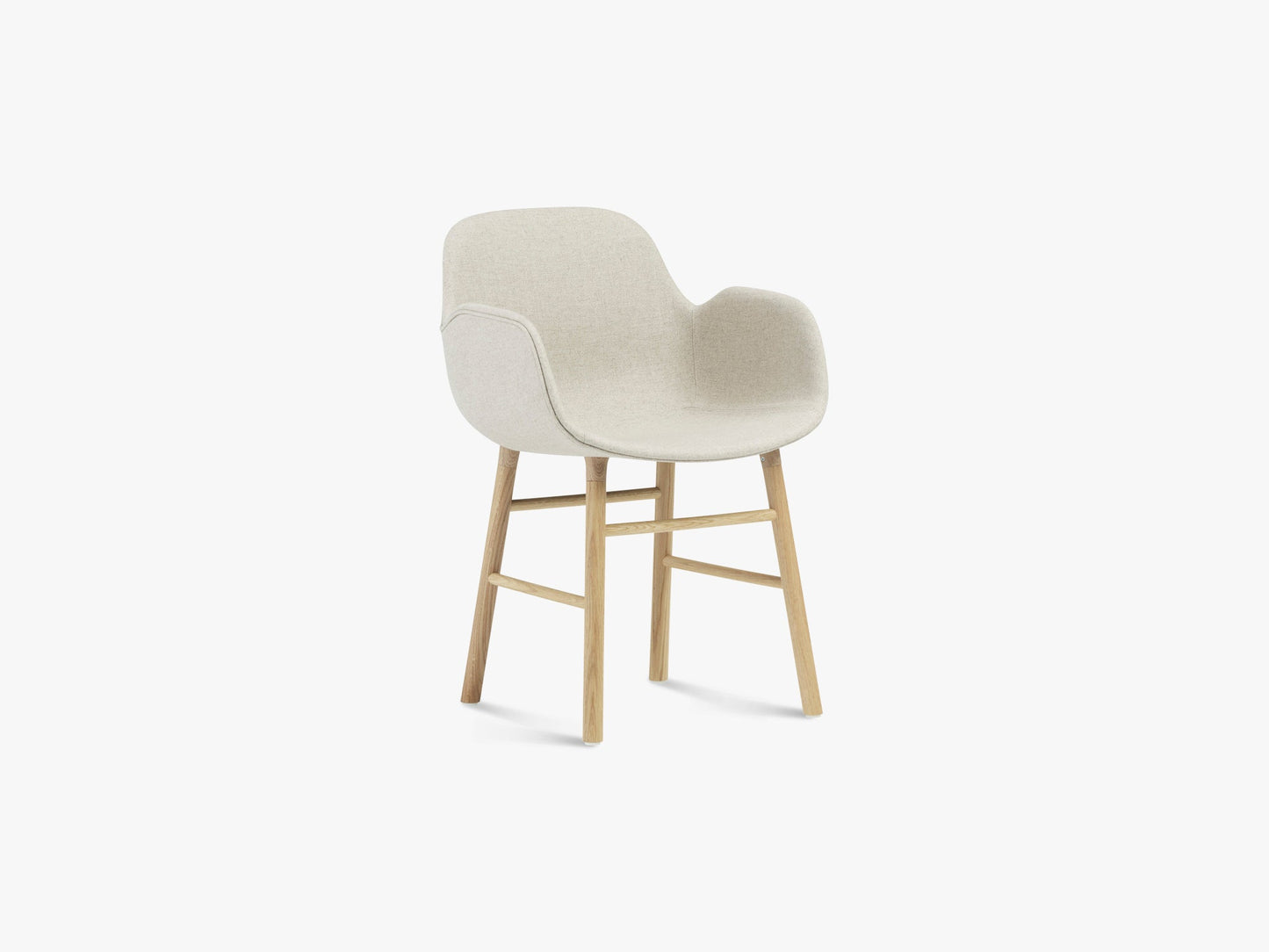 Form Armchair, Oak Main Line Flax