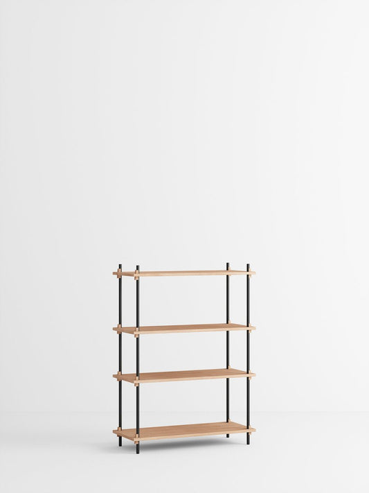 Shelving System – S1151A, Oak/Black