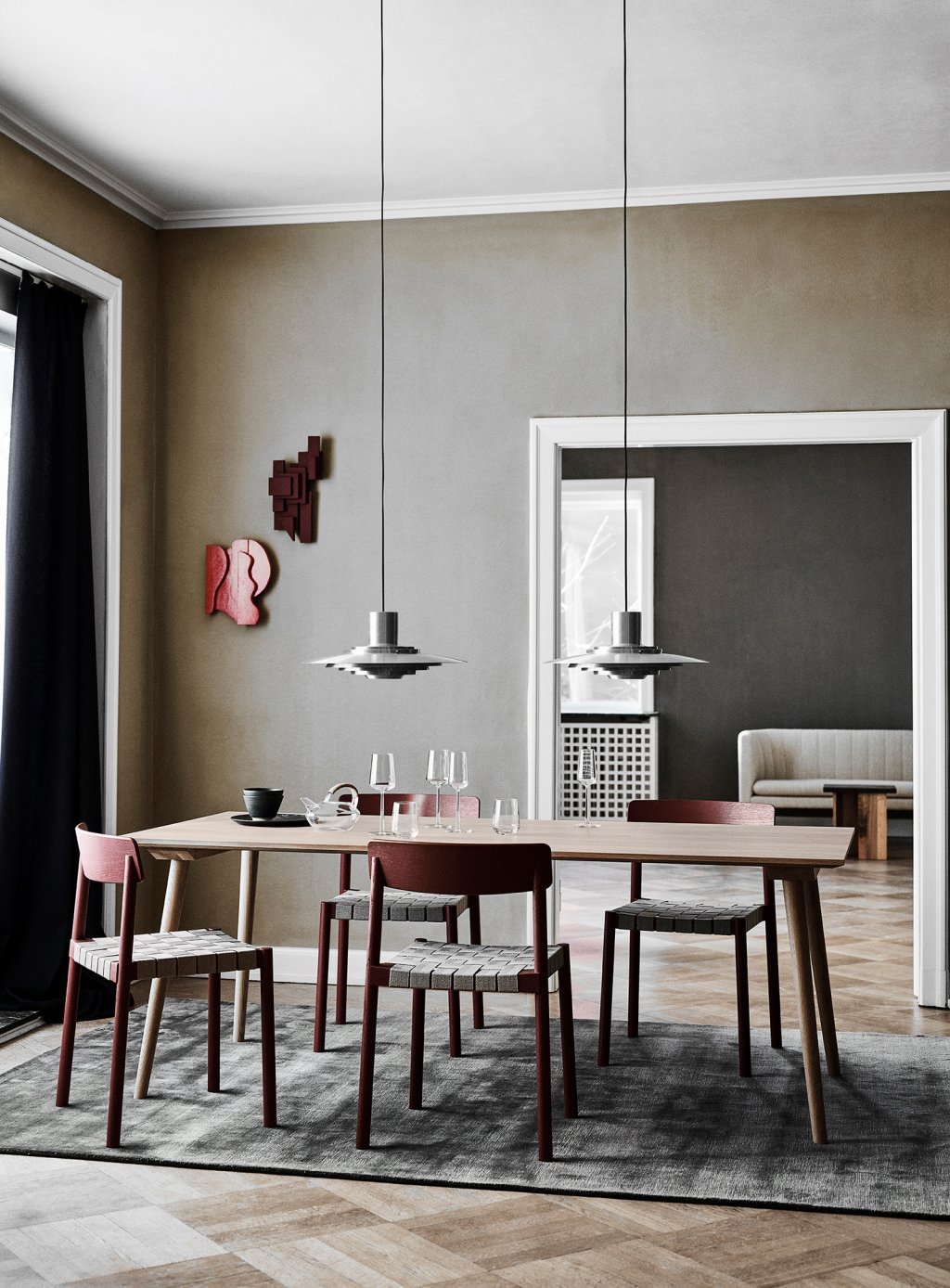 P376 Pendant - Ø70cm - KF2 - Aluminium