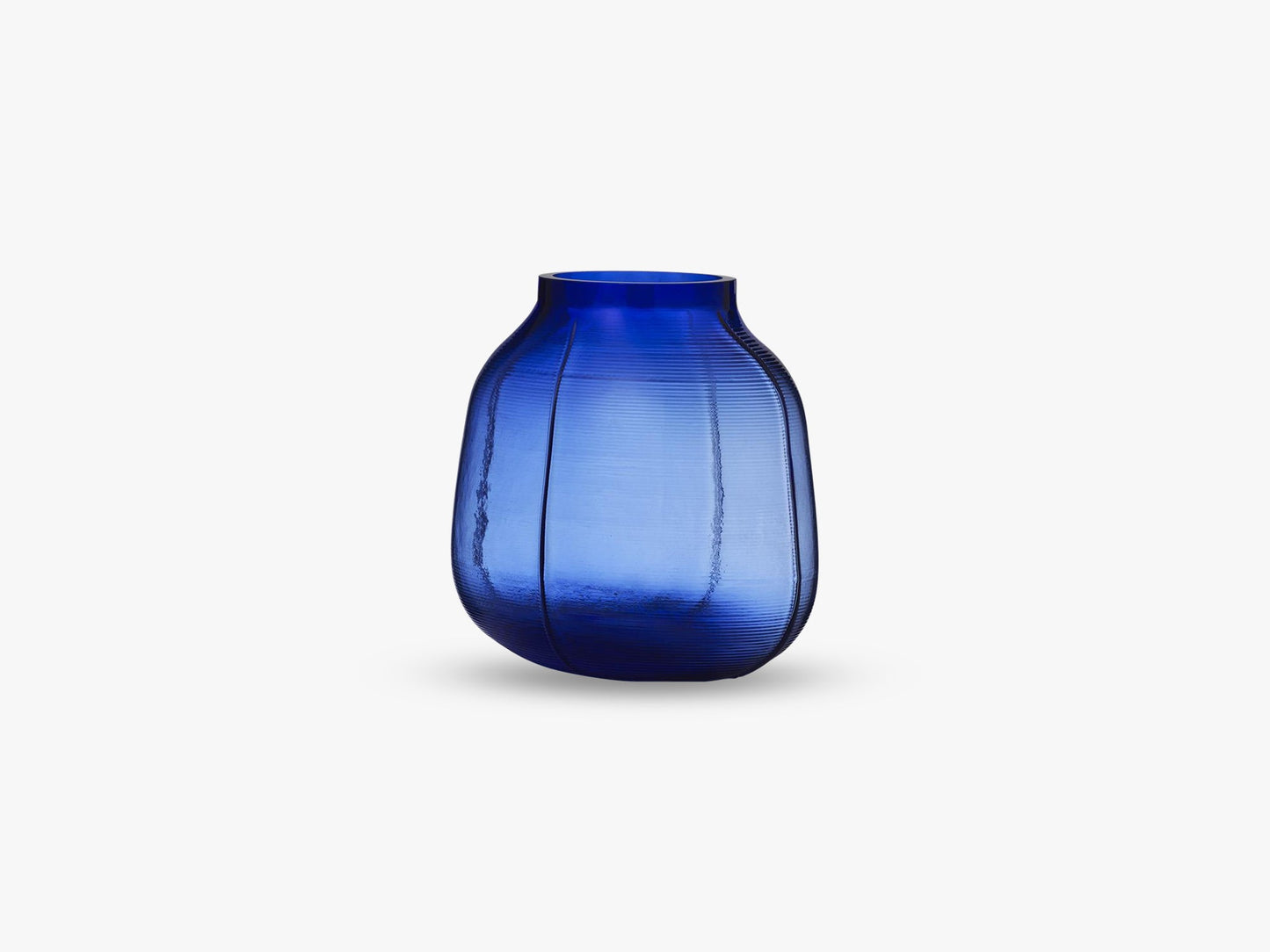 Step Vase H23 cm, Blue