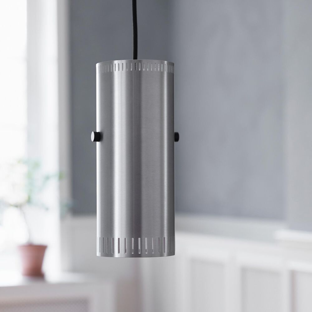 Trombone Cylinder pendant, Aluminium
