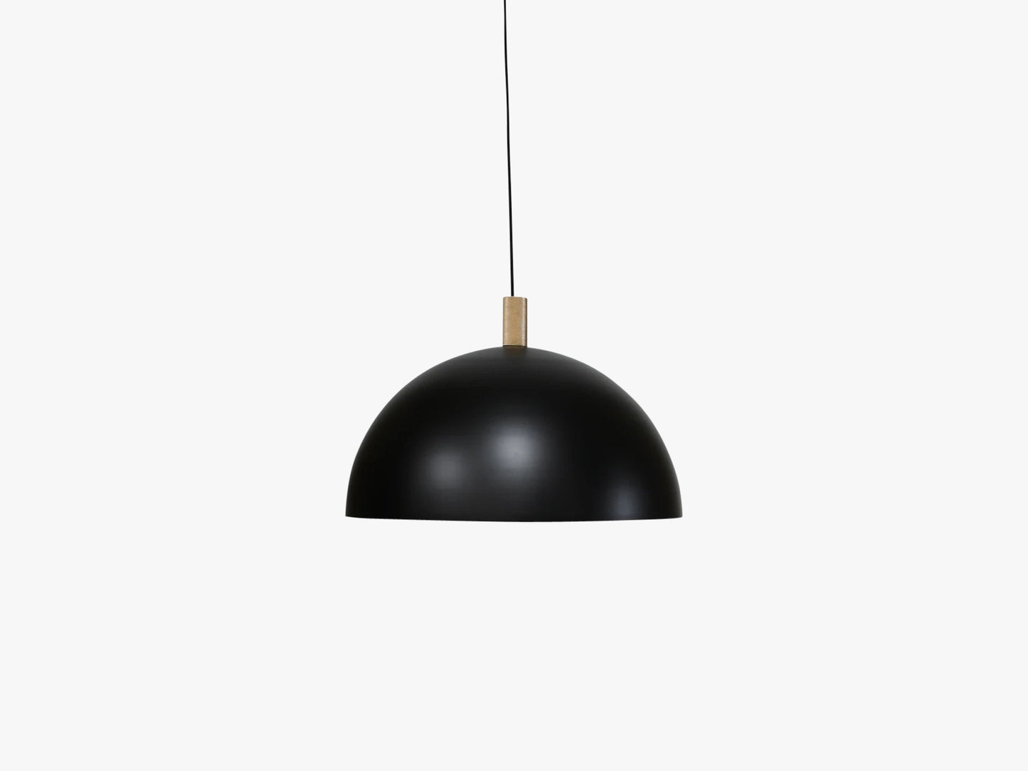 Studio Pendant, Ø50, Black/Brass