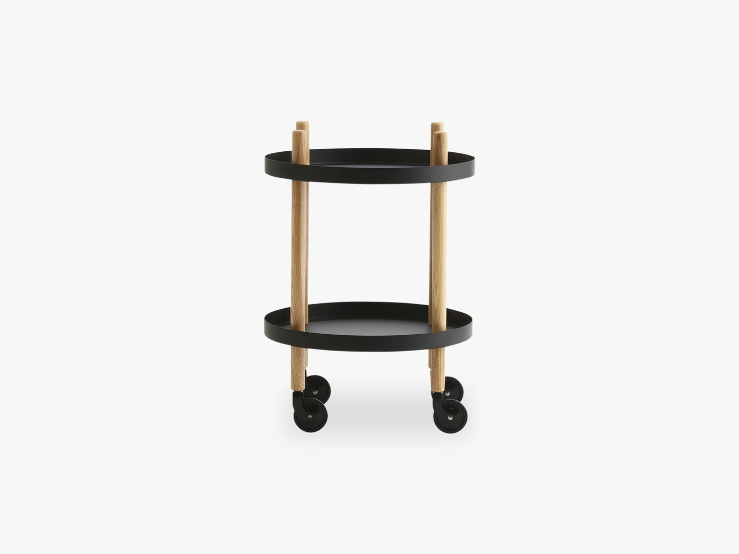 Block Table Ø45, Black