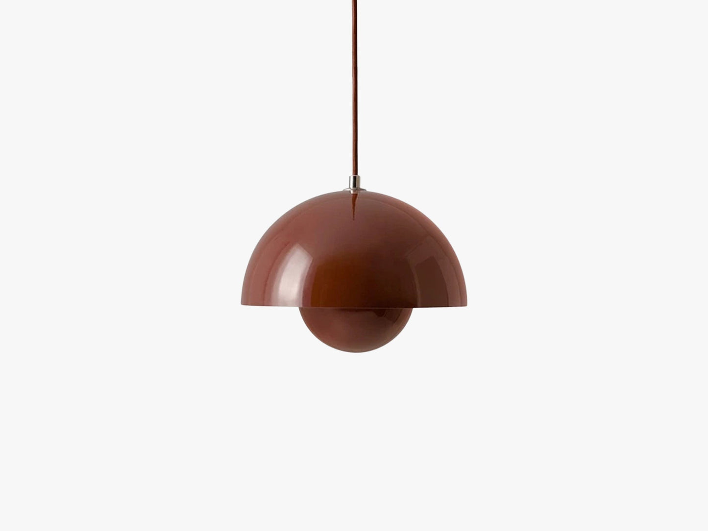 Flowerpot Pendant - VP1, Red Brown