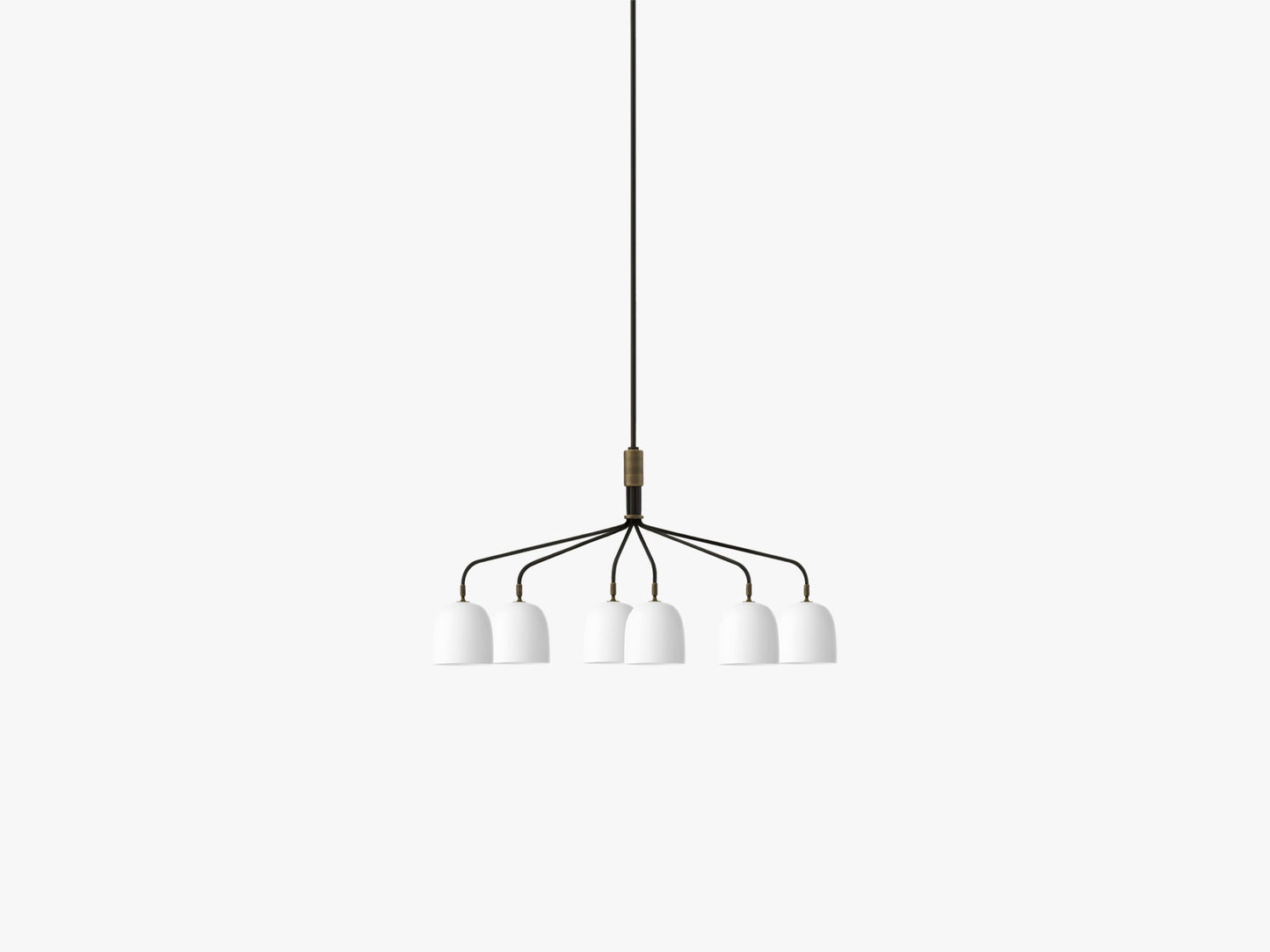 Howard Chandelier 6 Arm, Bone China