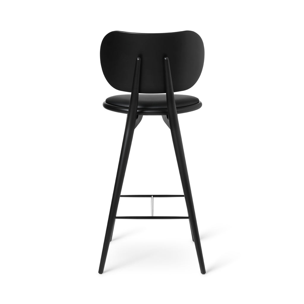 The High Stool Backrest 74 cm,  Black Beech