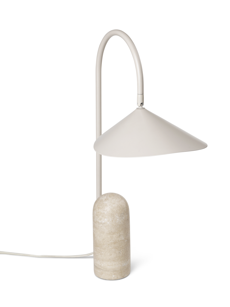 Arum Table Lamp, Cashmere