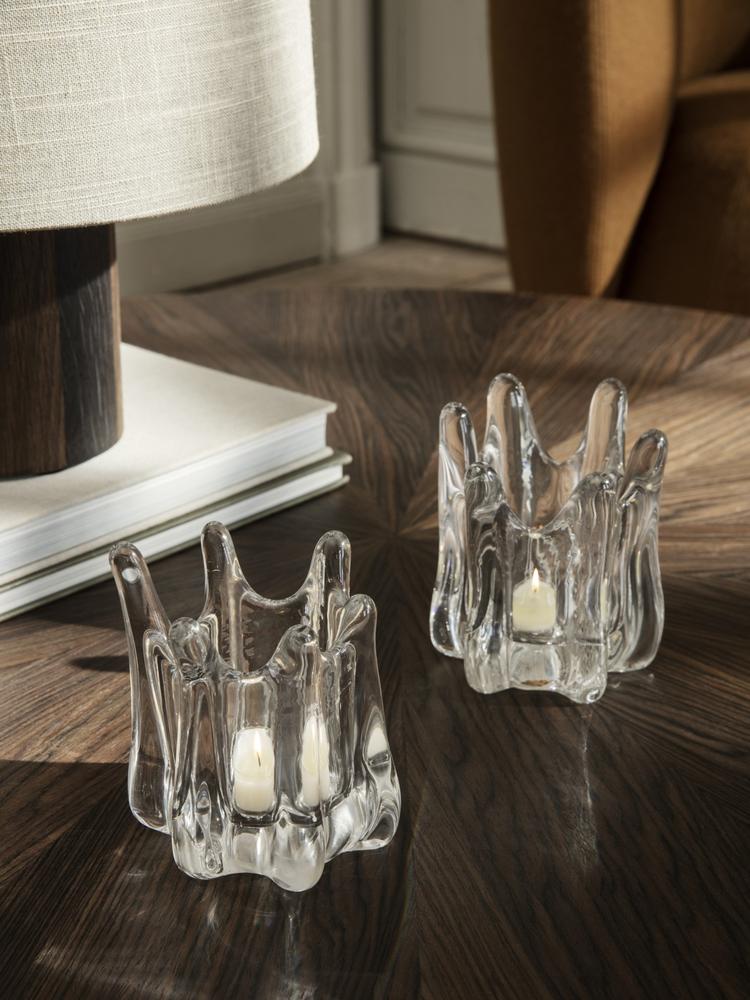Holo Tealight Candle Holder, Clear