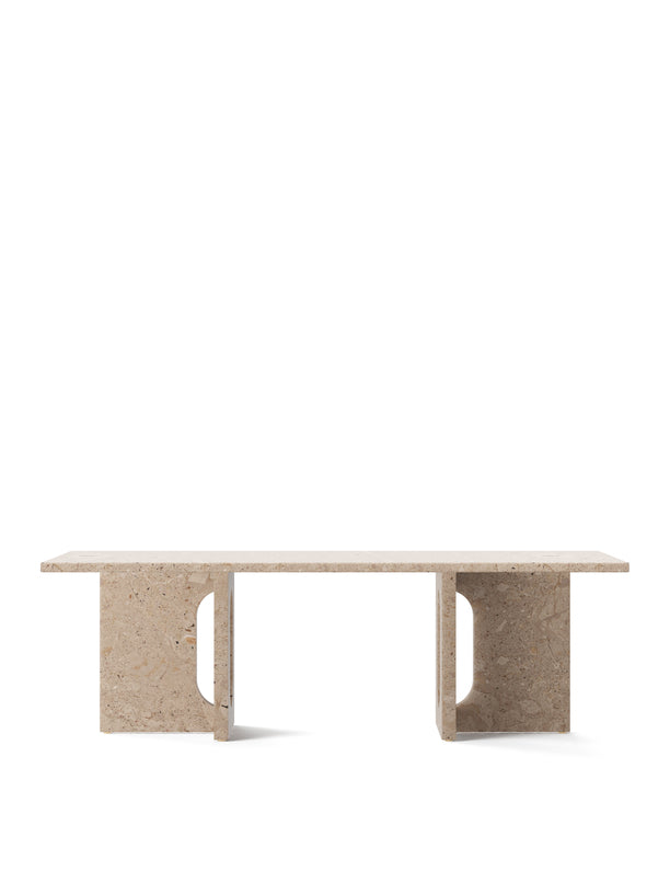 Androgyne Lounge Table 120x45cm, Sand/Sand