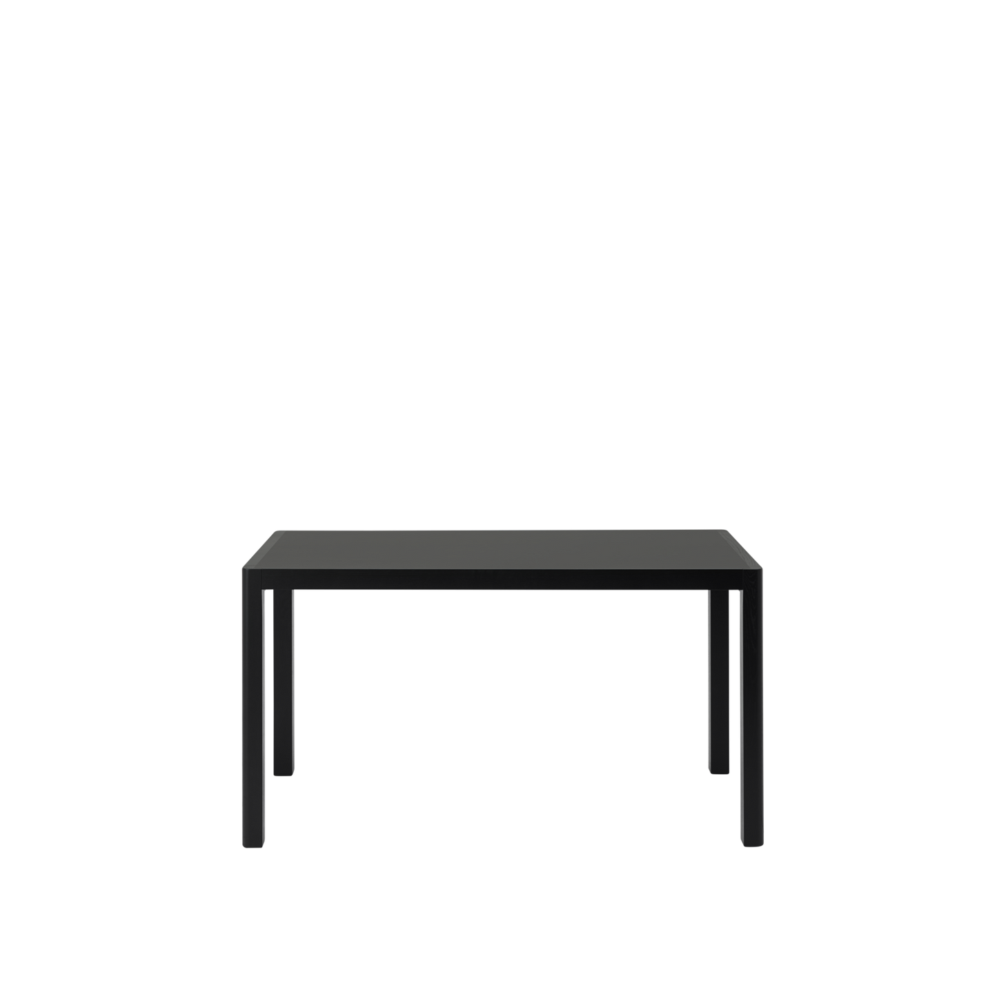 Workshop Table, Black Linoleum/Black