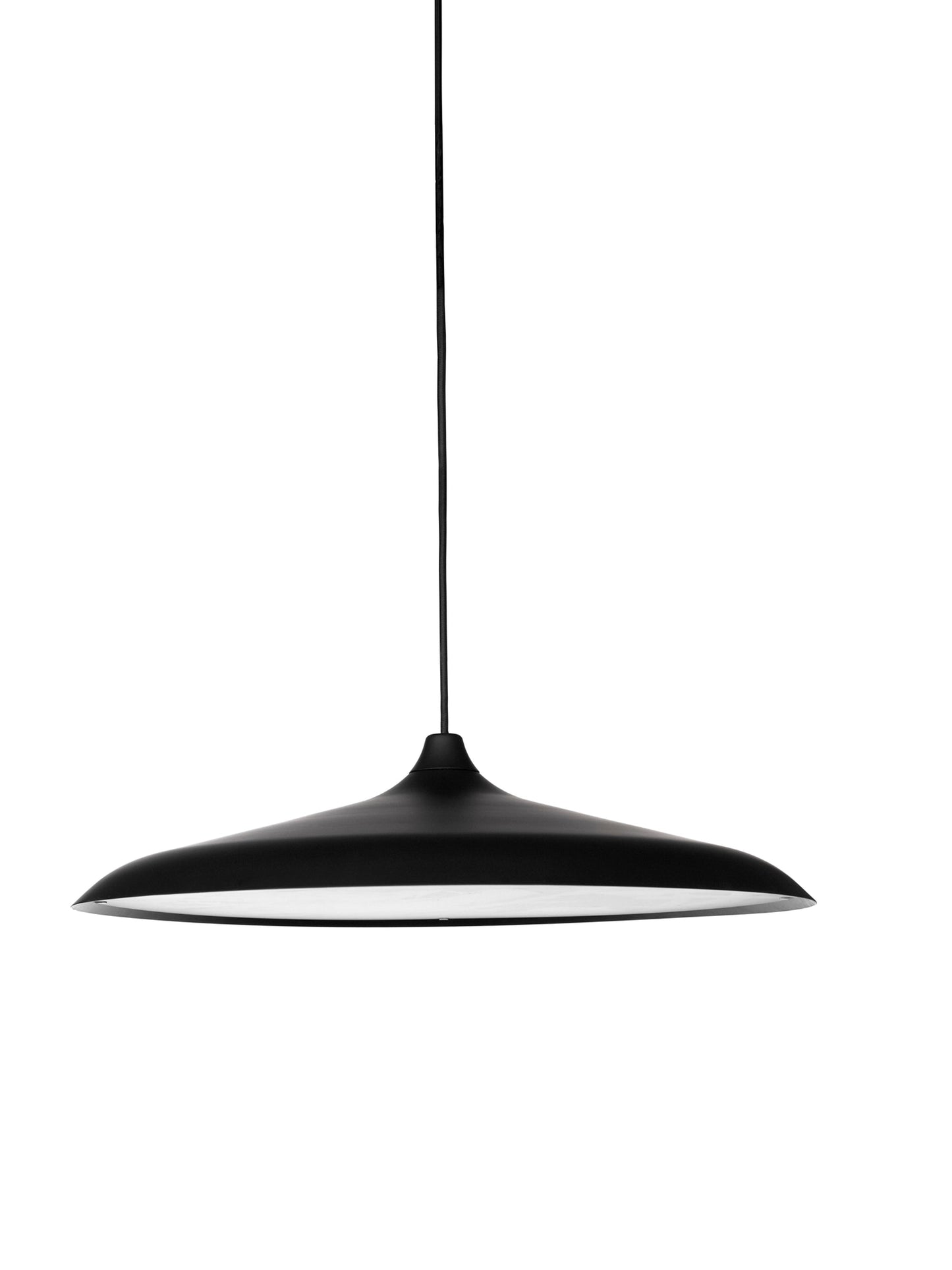 Circular Lamp, Black
