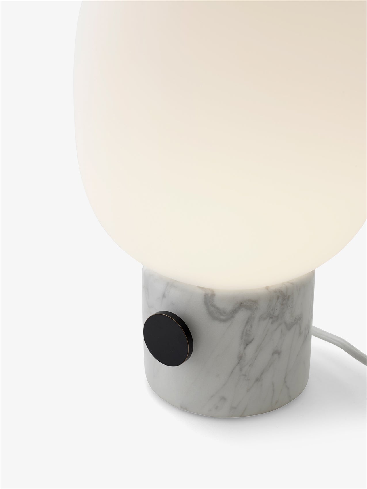 JWDA Table Lamp, White Marble