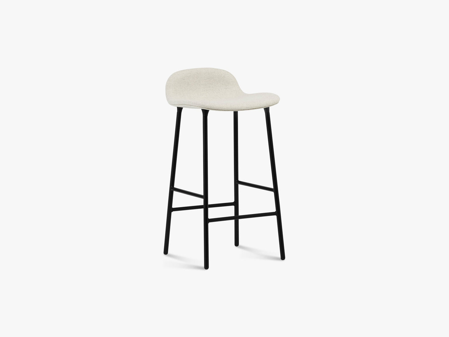 Form Barstool 65 cm, Steel/Main Line Flax