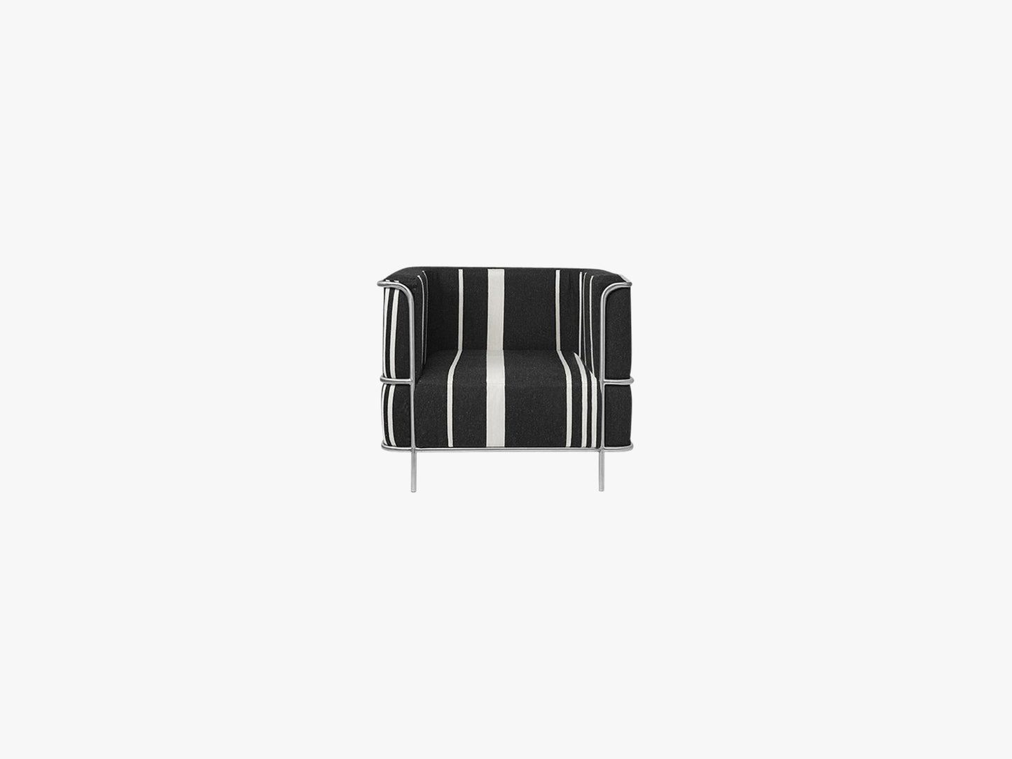 Modernist Lounge Chair, Black