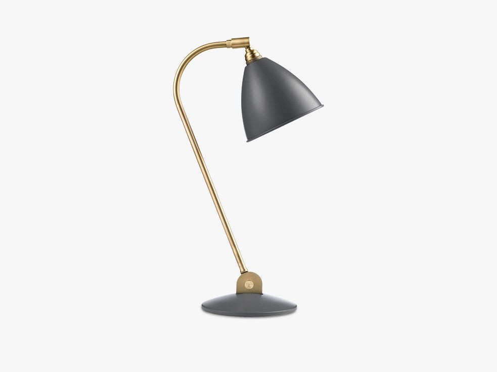Bestlite BL2 Table Lamp - Ø16 - Brass Base, Grey