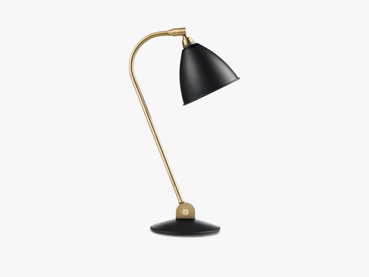 Bestlite BL2 Table Lamp - Ø16 - Brass Base, Charcoal Black
