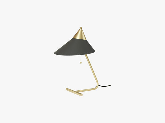 Brass top lamp, Charcoal