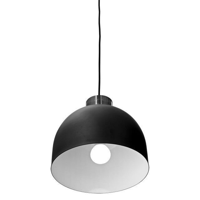Luceo Round lamp, Black/Clear