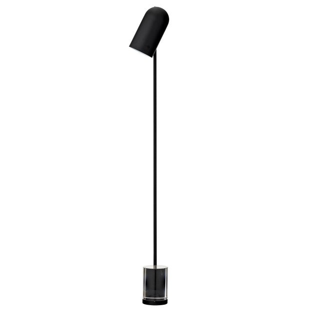 Luceo Floor lamp, Black/Clear