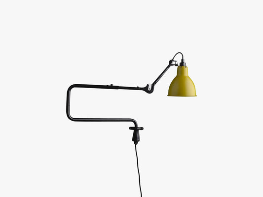 Lampe Gras N303, Mat Sort/Gul