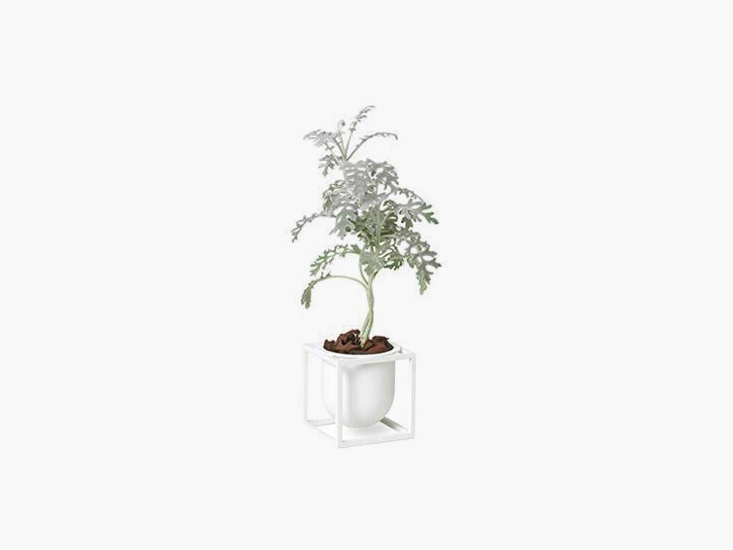 Flowerpot 10, hvid
