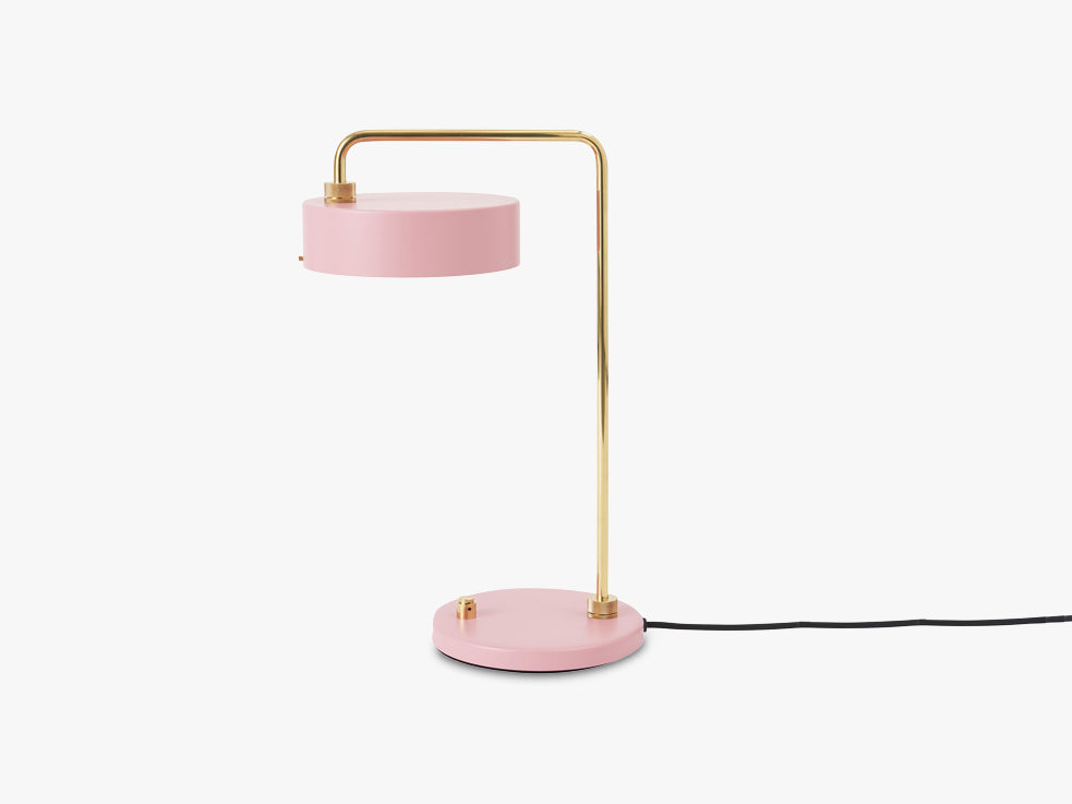 Petite Machine Table Lamp, Light Pink