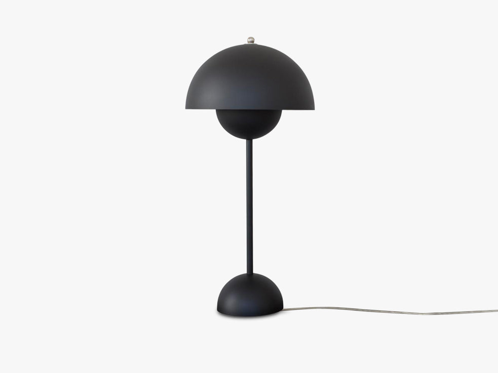 Flowerpot Table Lamp - VP3, Matt Black