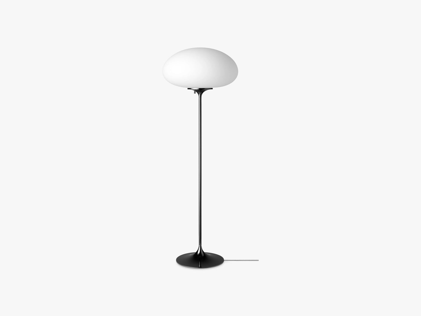 Stemlite Floor Lamp - H110, Black Chrome