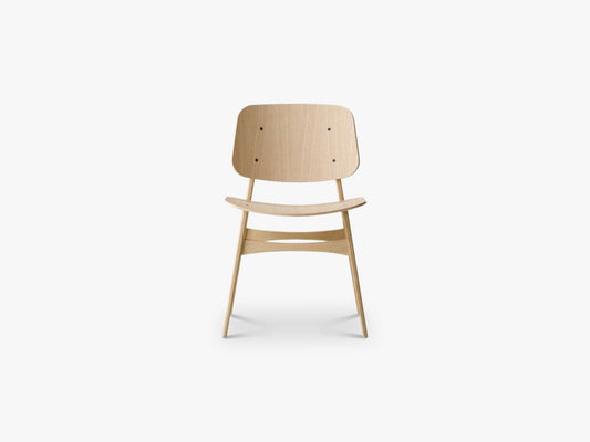 Søborg Wood Chair Wood base, Natural