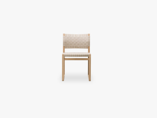 BM61 Chair Linen Webbing, Natural