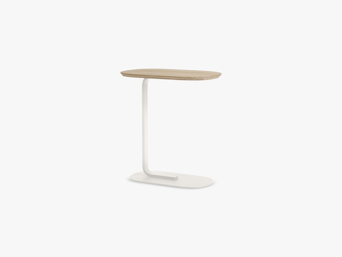 Relate Side Table H60,6, Oak/Off-White