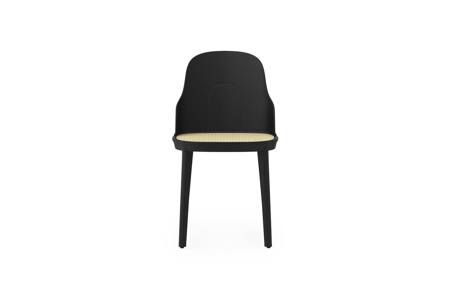 Allez Chair Molded wicker, Black