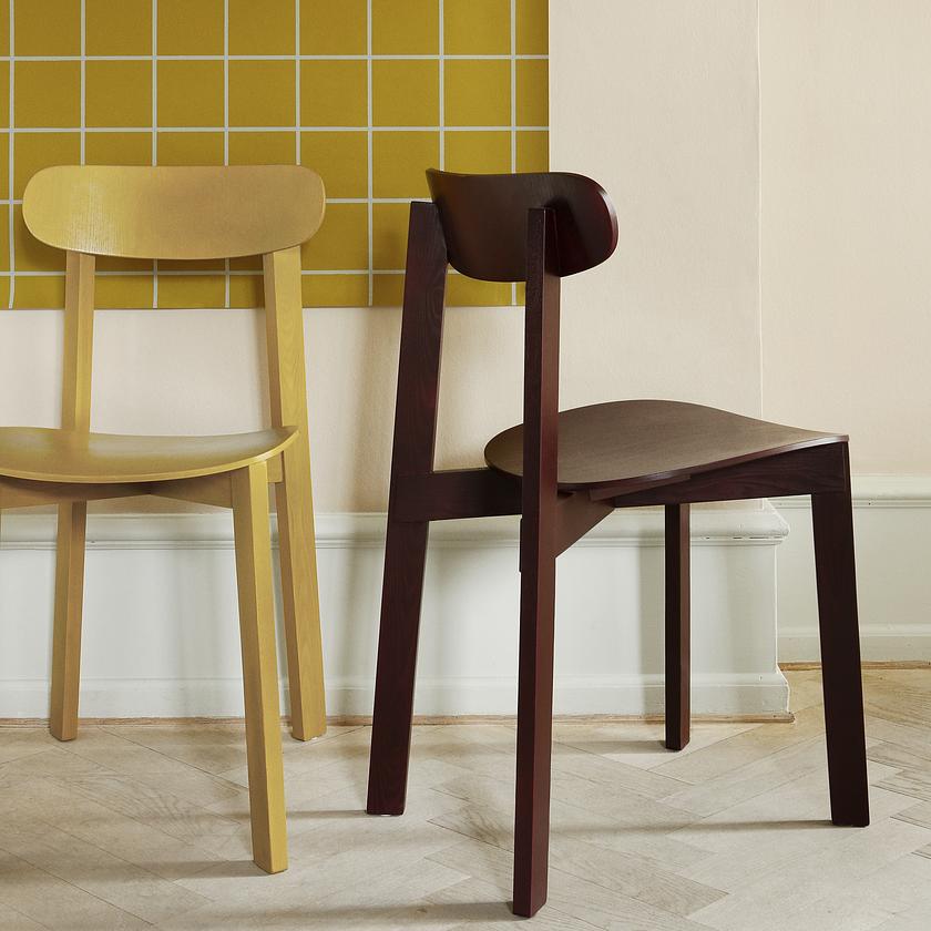 BONDI chair, Painted Turmeric Yellow