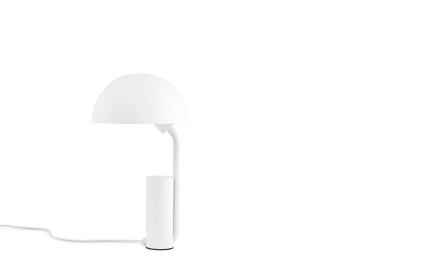Cap Table Lamp, White
