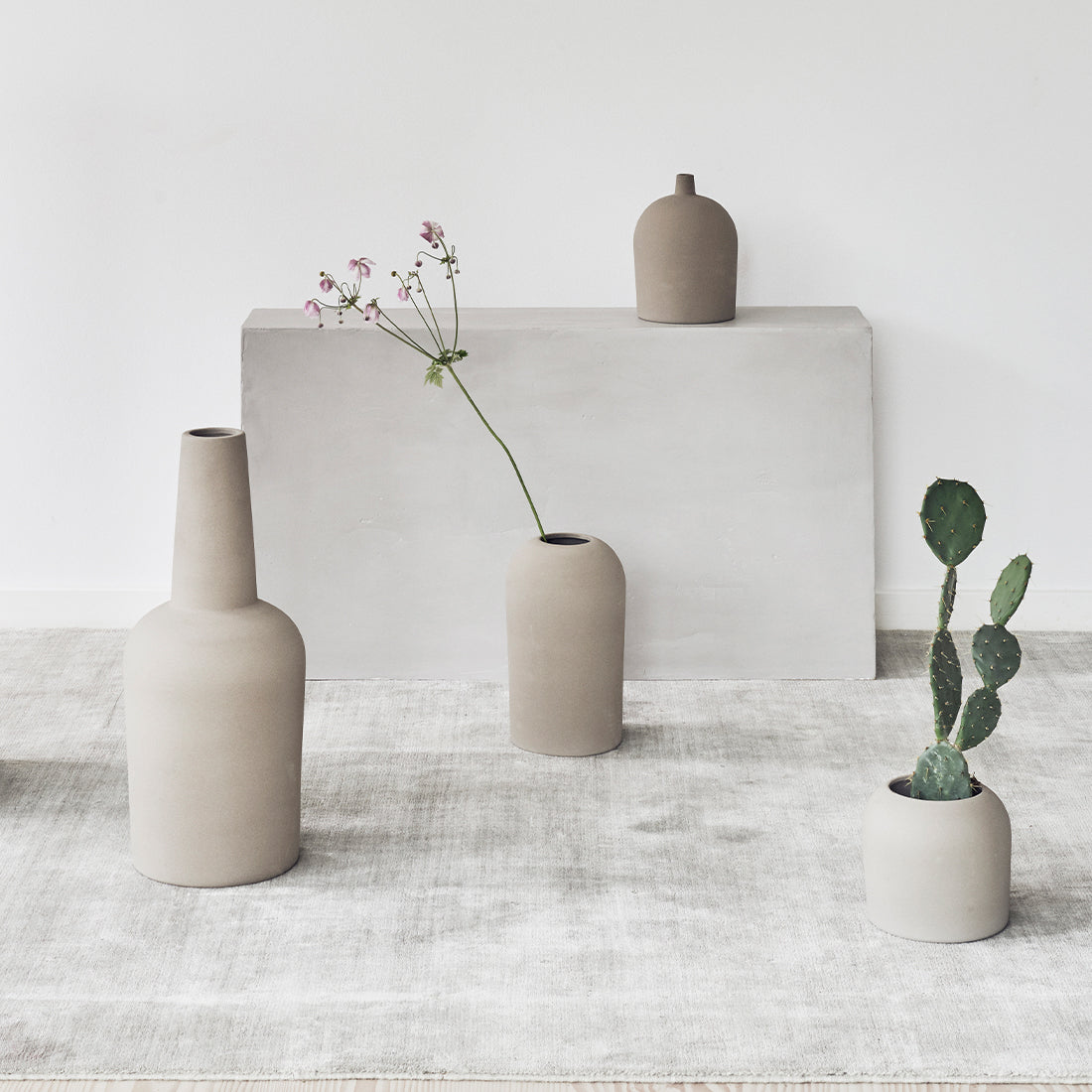 Dome Vase - Medium, Terracotta