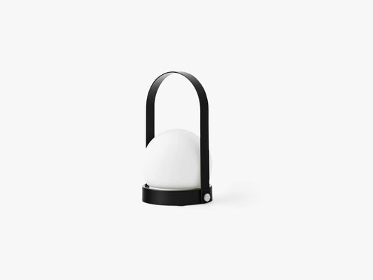 Carrie Table Lamp - Portable, Black