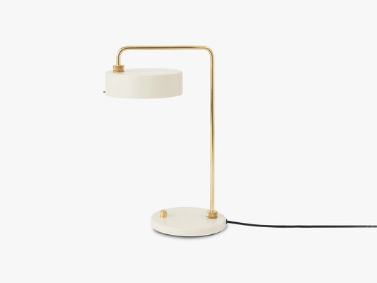 Petite Machine Table Lamp, Oyster White