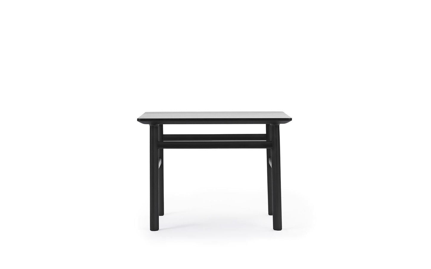 Grow Table 50 x 60 cm Oak, Black