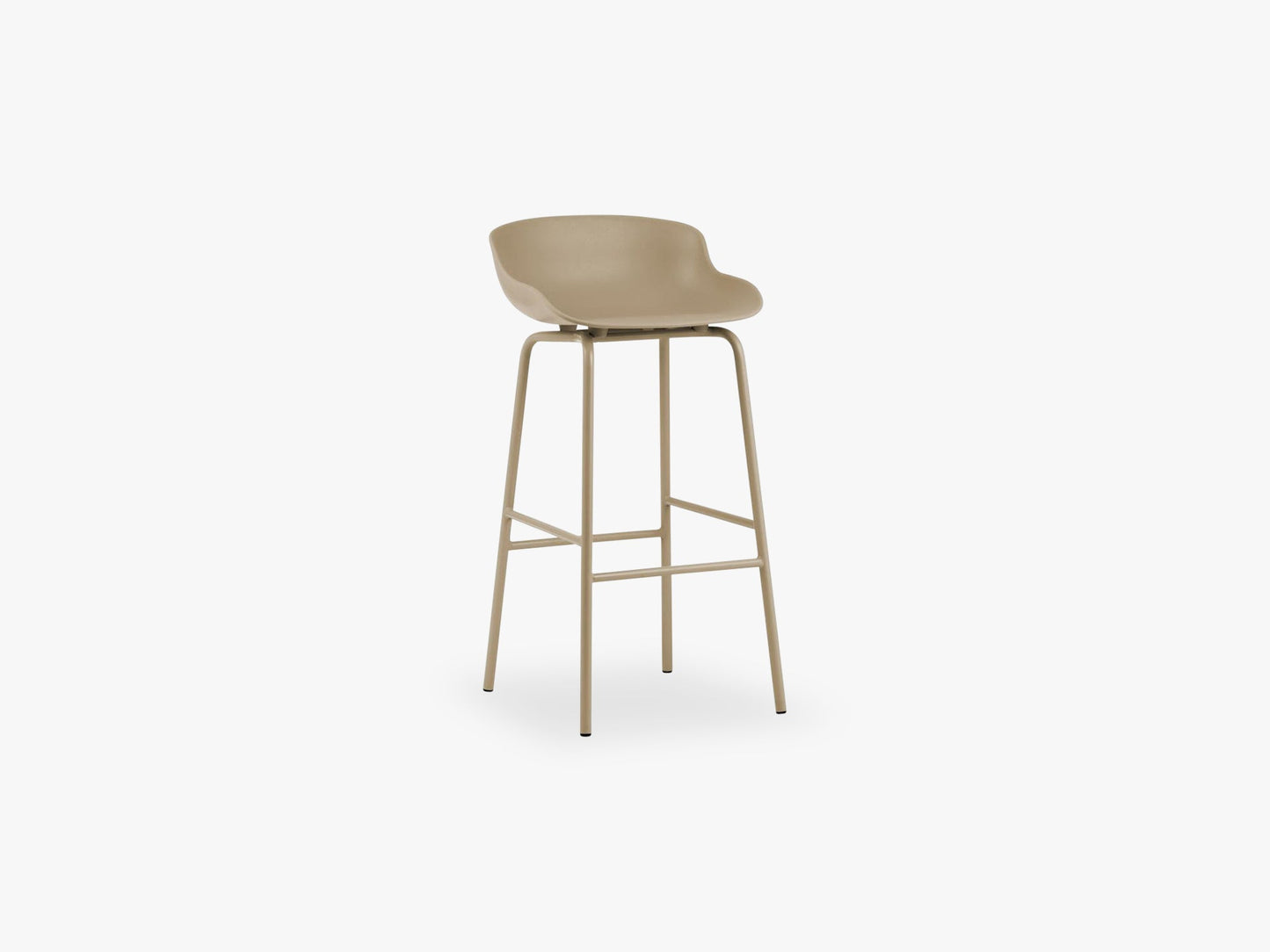 Hyg Barstool 75 cm Steel, Sand