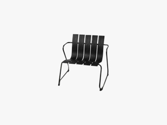 Ocean Lounge Chair W72, Black