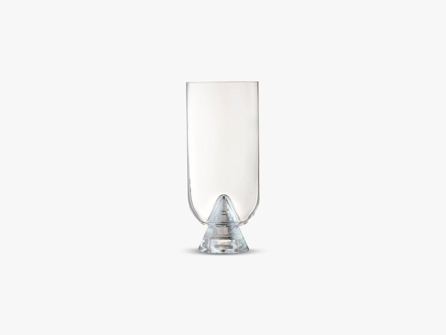 GLACIES vase H23,5, Clear