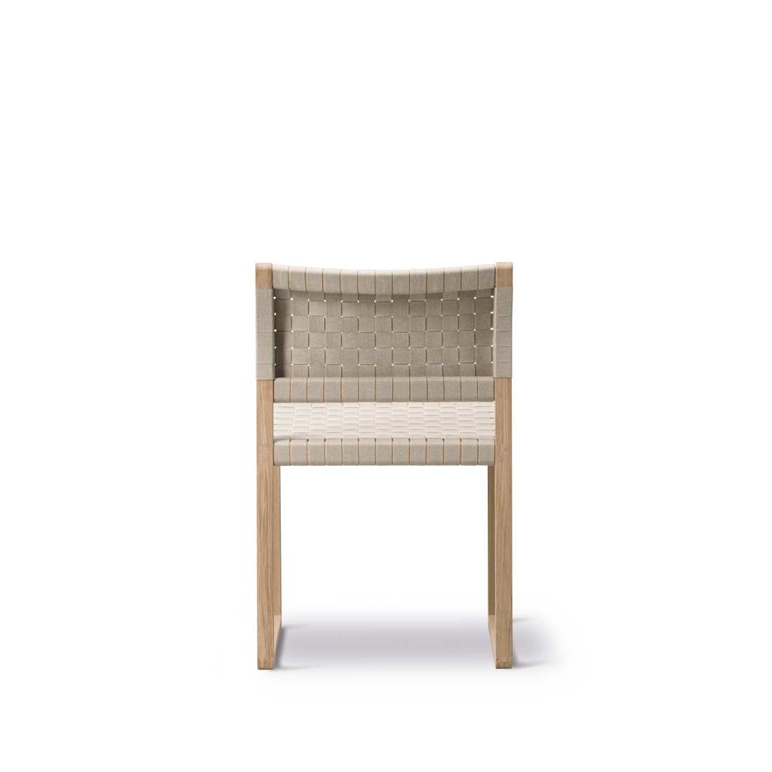 BM61 Chair Linen Webbing, Natural