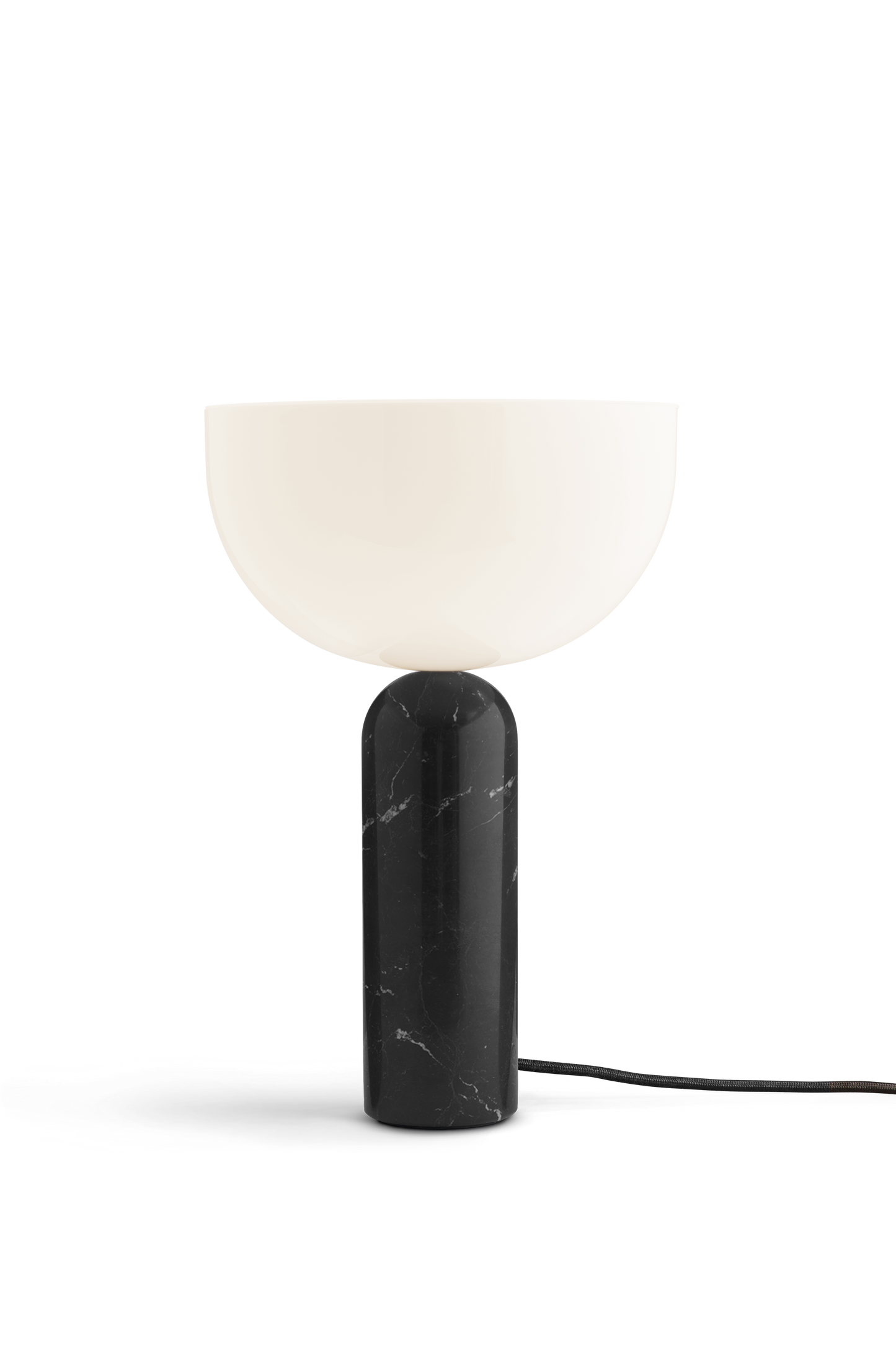 Kizu Table Lamp, Black Marble, Large