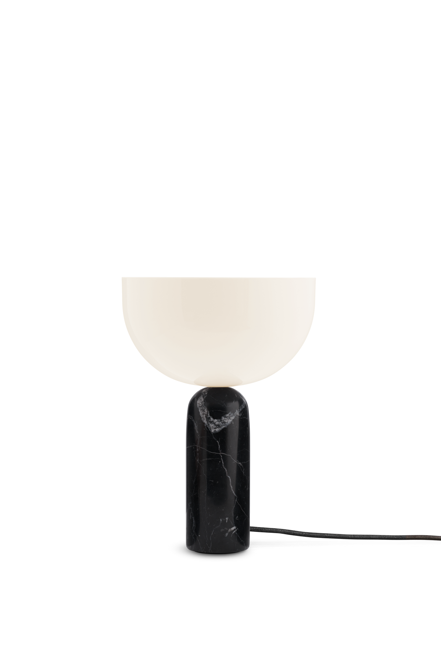 Kizu Table Lamp, Black Marble, Small