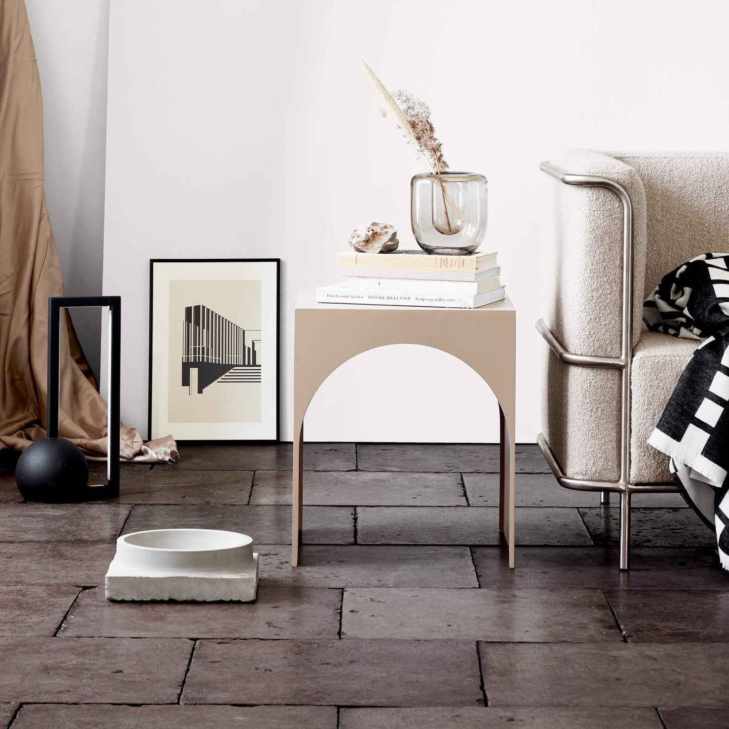 Arch Table - Large, Brown