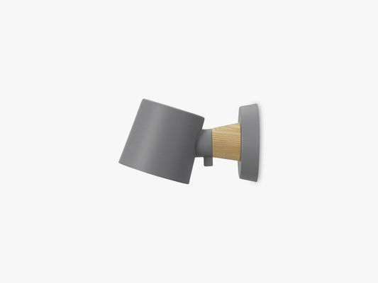 Rise Wall Lamp Hardwired, Grey